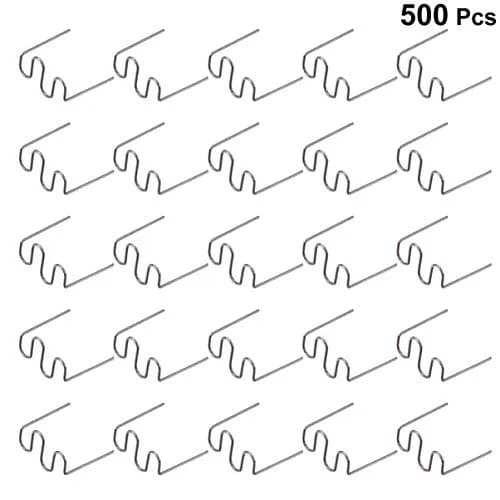 Wakauto 500pcs Metal Hot Stapler Staples 0.6mm Wave Staples for Plastic Welding Repair | Universal Fit for Hot Staplers thumbnail 7
