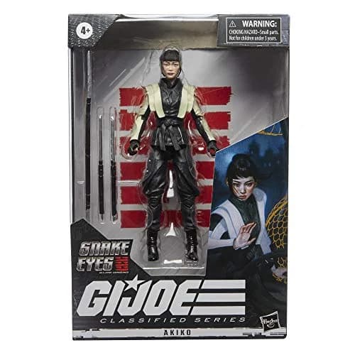 G.I. Joe Classified Series Snake Eyes: G.I. Joe Origins Akiko Collectible Action Figure 6-inch | Movie-Inspired, Premium Poseability thumbnail 2