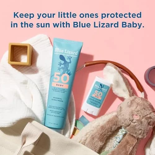 Blue Lizard Baby Mineral Sunscreen Stick SPF 50+ 15ml (0.5 Fl Oz) | Zinc Oxide Sunscreen for Sensitive Skin thumbnail 8