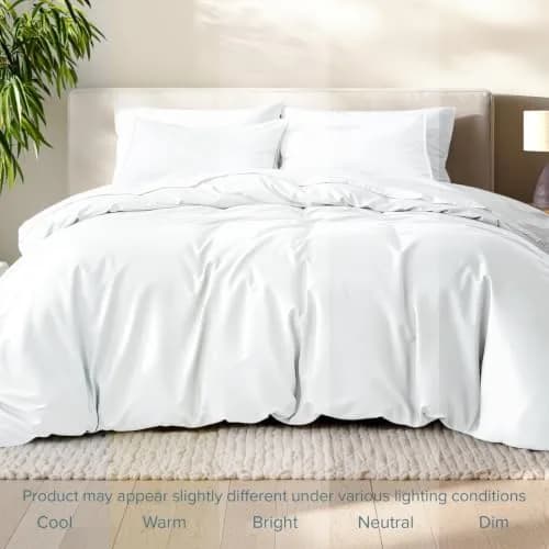 Bare Home Duvet Cover Set 1800 Ultra-Soft Oversized Queen | Breathable Microfiber, Easy Care thumbnail 8
