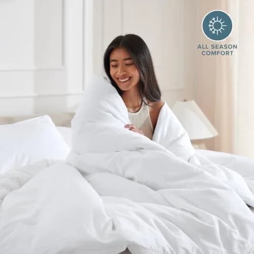 Bare Home Duvet Cover Set 1800 Ultra-Soft Oversized Queen | Breathable Microfiber, Easy Care thumbnail 3