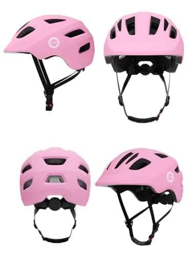 XJD Pink Toddler Helmet for Kids - Adjustable Multi-Sport Bike & Skateboard Helmet (Small: 52-56 cm) thumbnail 2