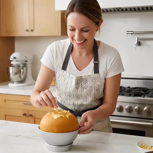 Hedume Set of 8 Cake Sphere Pan, 6.5 Inches | Create Ball-Shaped Cakes for All Occasions thumbnail 5