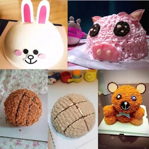 Hedume Set of 8 Cake Sphere Pan, 6.5 Inches | Create Ball-Shaped Cakes for All Occasions thumbnail 9