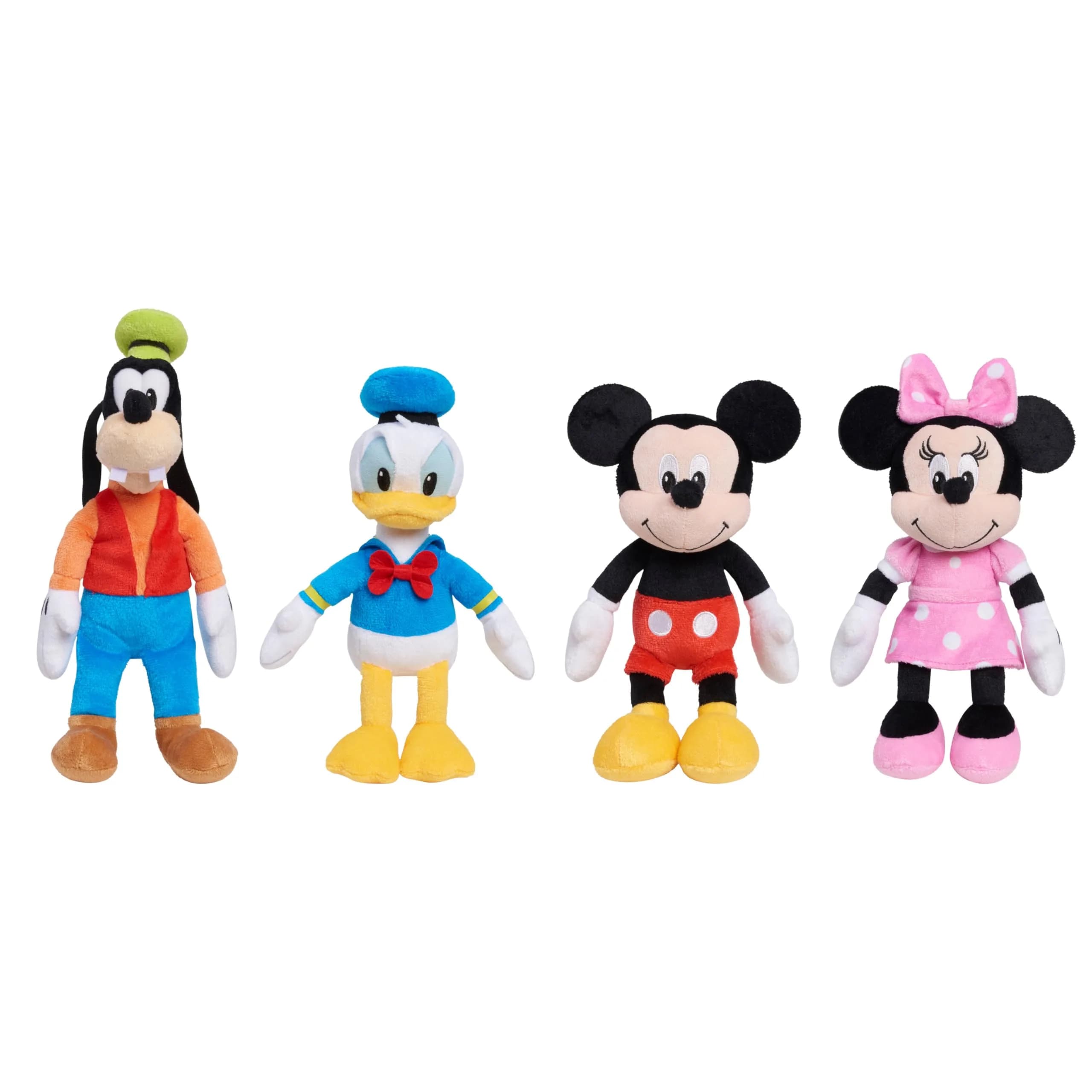 Just Play Disney Junior Mickey Mouse Bean Plush Minnie Mouse Stuffed Animal, 20.3cm (8 inches) | Classic Disney Friends for Play and Display thumbnail 5