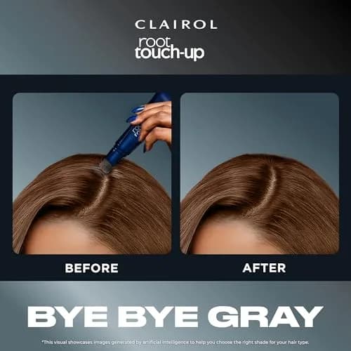 Clairol Root Touch-Up Gel 1.5 Fl Oz (44ml) | Semi-Permanent Gray Coverage for Roots & Hairline thumbnail 3