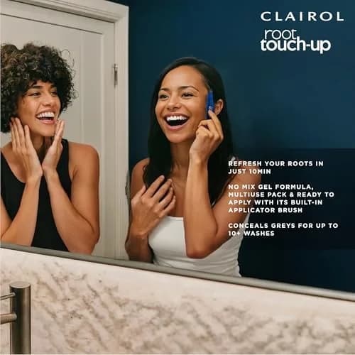Clairol Root Touch-Up Gel 5R Auburn Red 44ml (1.5 Fl Oz) | Semi-Permanent Gray Blending thumbnail 2