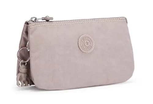 Kipling Creativity L Women’s Purse Grey Grey 4x18.5x11 cm | Vibrant, lightweight design for women thumbnail 2