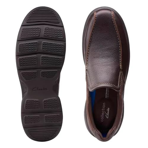 Clarks Men's Bradley Step Loafer 15 M | Classic Slip-On Leather Shoe for Men thumbnail 10