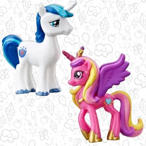 My Little Pony Toy Rainbow Equestria Favorites 10 Figure Collection | 2-inch scale, Bright colors, Entertainment-inspired fun thumbnail 4