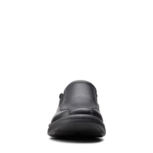 Clarks Collection Men's Bradley Step Loafer Black Tumbled 27.3cm (10.75in) | Business Casual Slip-On thumbnail 8