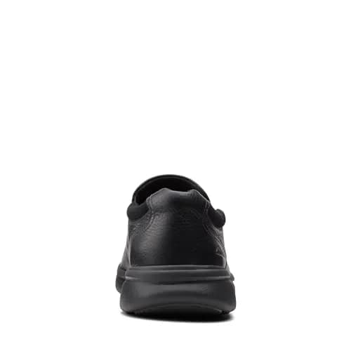 Clarks Bradley Step Loafer Black Tumbled 14 M | Slip-On Comfort with Arch Support thumbnail 5