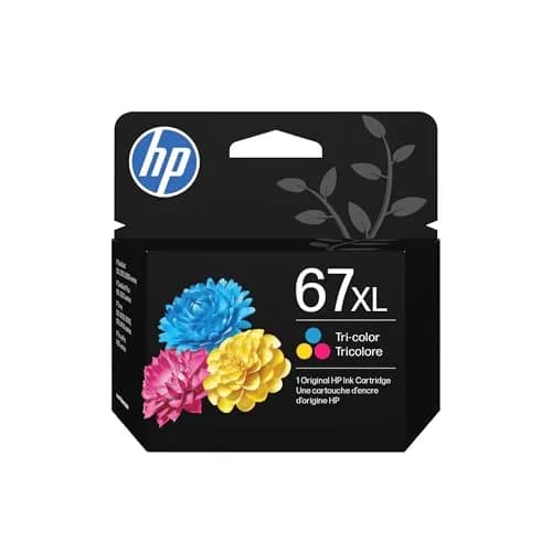 HP 67XL Tri-Color High-Yield Ink Cartridge | Works with HP DeskJet 2700 Series, Envy 6000 Series | 200 Pages | 11.2 ml (0.37 Fl Oz) thumbnail 1
