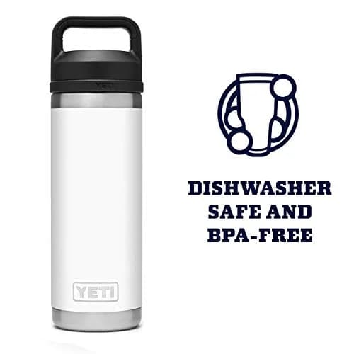 YETI Rambler 18 oz Bottle Vacuum Insulated Stainless Steel with Chug Cap | Keeps Water Cold or Coffee Hot thumbnail 5