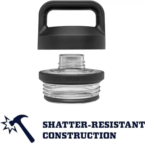 YETI Rambler 36 oz Bottle with Chug Cap, Navy | Insulated Stainless Steel Water Bottle (1065ml / 36oz) thumbnail 4