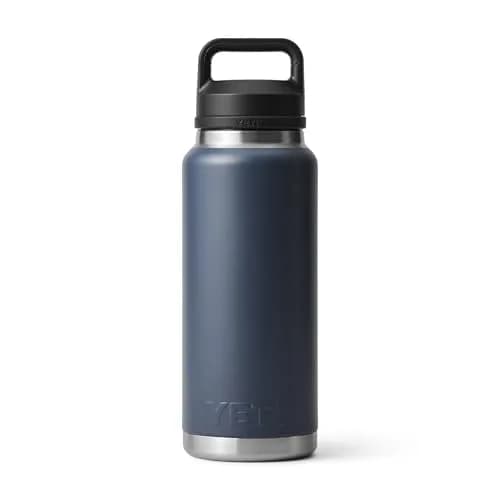 YETI Rambler 36 oz Bottle with Chug Cap, Navy | Insulated Stainless Steel Water Bottle (1065ml / 36oz) thumbnail 5