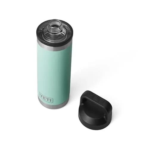 YETI Rambler 18 oz Bottle Vacuum Insulated Stainless Steel with Chug Cap Seafoam | Keeps Water Cold or Coffee Hot thumbnail 3