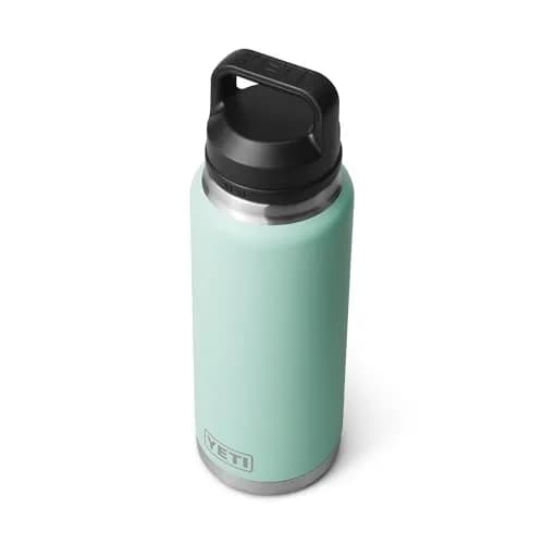 YETI Rambler 36 oz Bottle with Chug Cap, Seafoam | 1035 ml (36 fl oz) Insulated Stainless Steel thumbnail 7