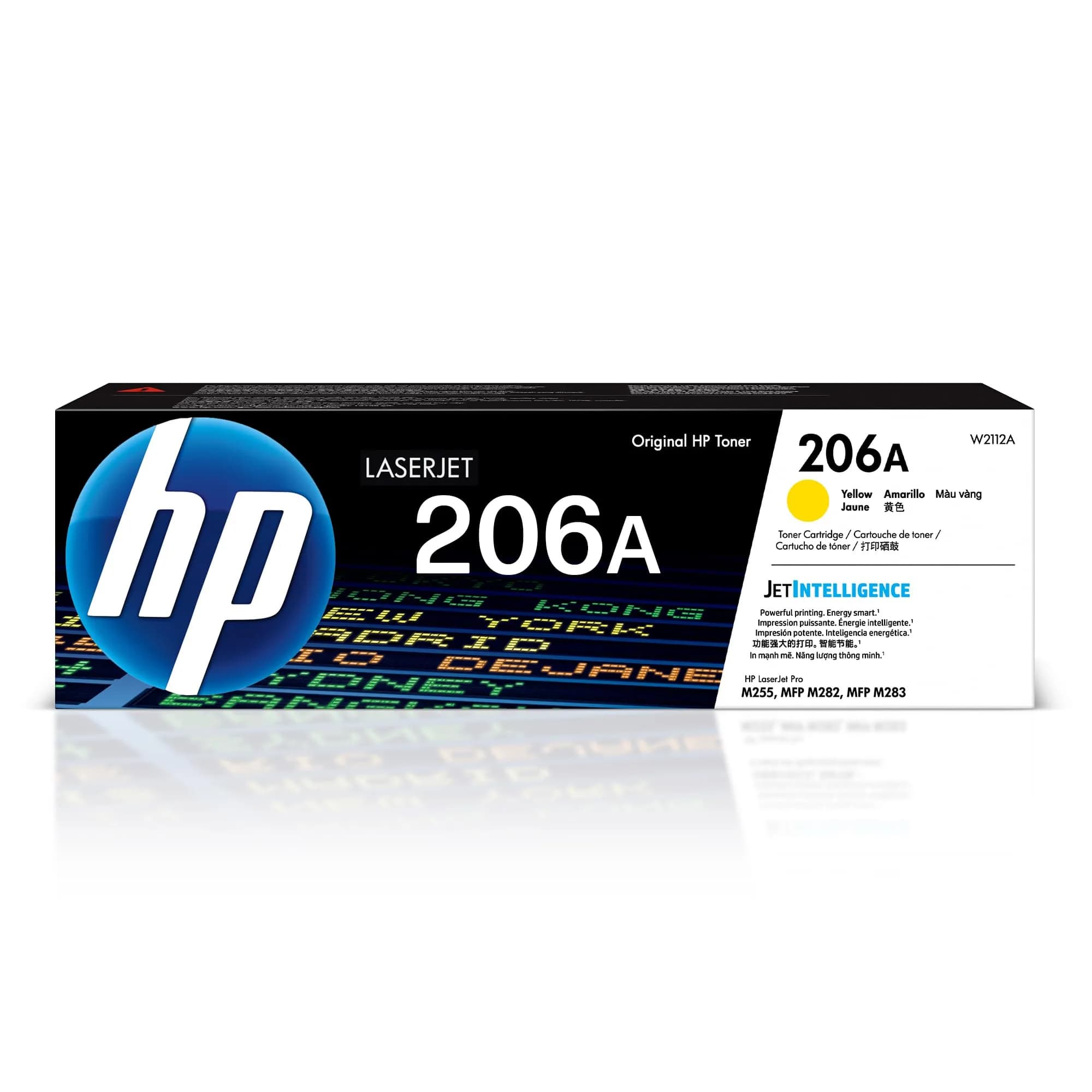 HP 206A Magenta Toner Cartridge | 1250 Pages | W2113A — Yellow