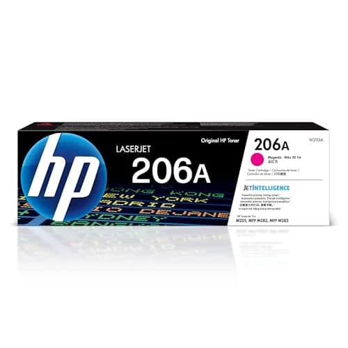 HP 206A Magenta Toner Cartridge | 1250 Pages | W2113A thumbnail 1