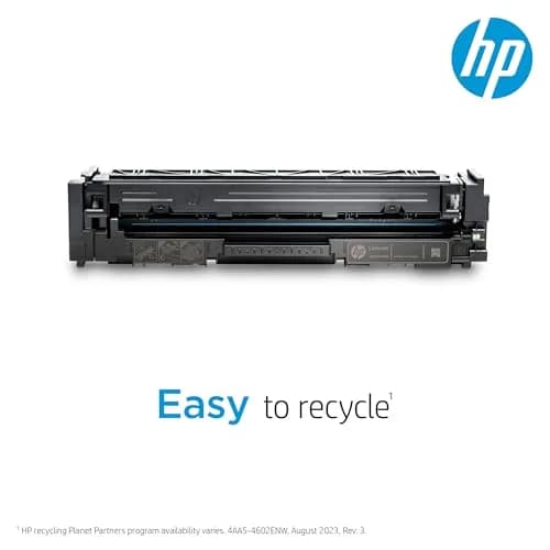 HP 206A Black Toner Cartridge W2110A | 1350 Pages | Works with HP Color LaserJet Pro M255, MFP M282, M283 Series thumbnail 6