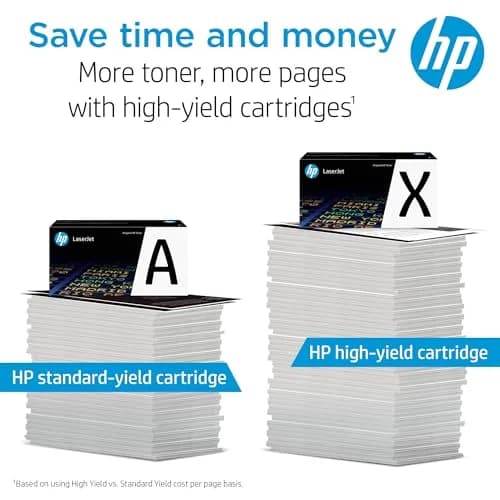 HP 206A Black Toner Cartridge W2110A | 1350 Pages | Works with HP Color LaserJet Pro M255, MFP M282, M283 Series thumbnail 3