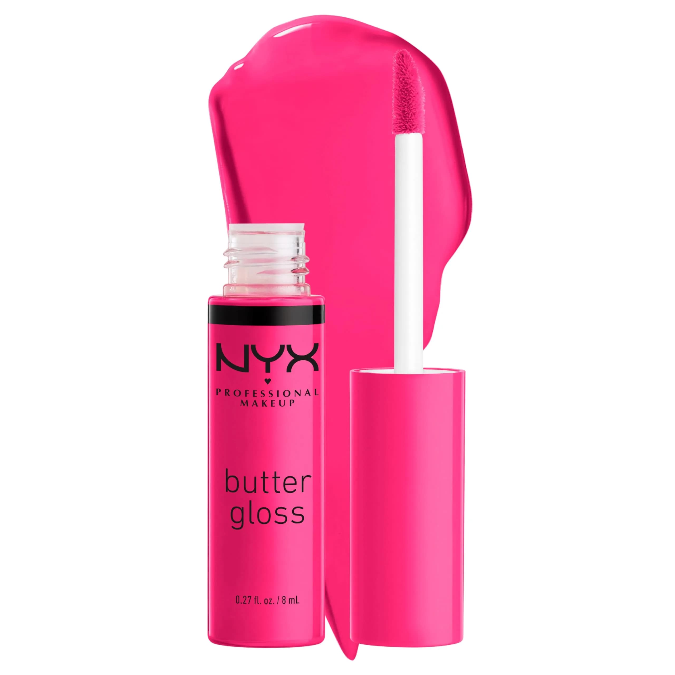 NYX PROFESSIONAL MAKEUP Butter Gloss Bling Lip Gloss in Hustla (7.65 ml) - Vegan & Non-Sticky Shine