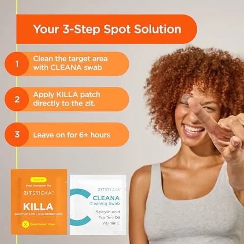 ZitSticka Killa Kit Microdart Pimple Patch for Face, 4 Count | Fast-Acting, Deep Zits Targeted thumbnail 5