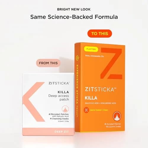 ZitSticka Killa Kit Microdart Pimple Patch for Face, 4 Count | Fast-Acting, Deep Zits Targeted thumbnail 7