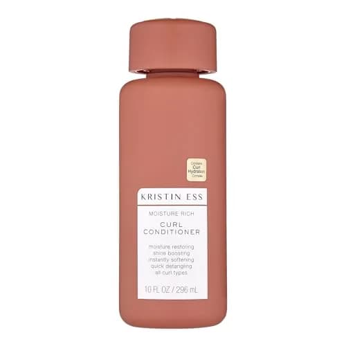 Kristin Ess Hair Moisture Rich Conditioner for Curly + Wavy Hair 296ml (10 fl. oz) | Vegan, Sulfate-Free, Color-Safe thumbnail 1