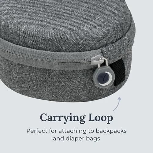 YOGASLEEP Crush-Resistant Travel Case for Rohm & Hushh Sound Machines | Grey EVA Material, 11.2 cm (4.4 in) Length thumbnail 3