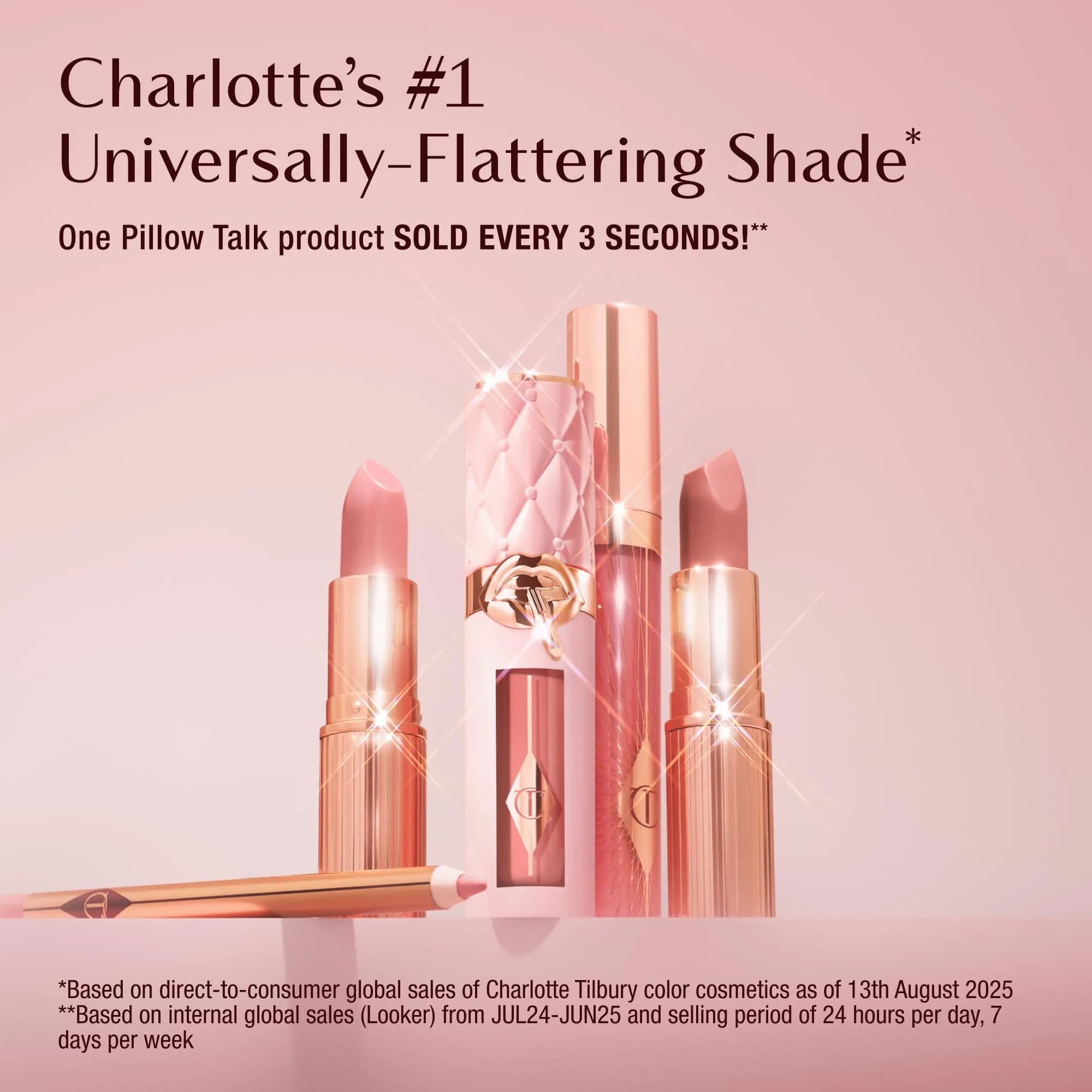 Charlotte Tilbury Matte Revolution Lipstick Pillow Talk Medium | Long Lasting, Hydrating, Matte Finish thumbnail 3