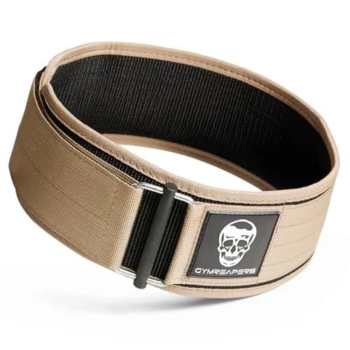 Gymreapers Weightlifting Belt for Men & Women 4 Inch Neoprene Back Support | Heavy Duty Locking Belt thumbnail 1
