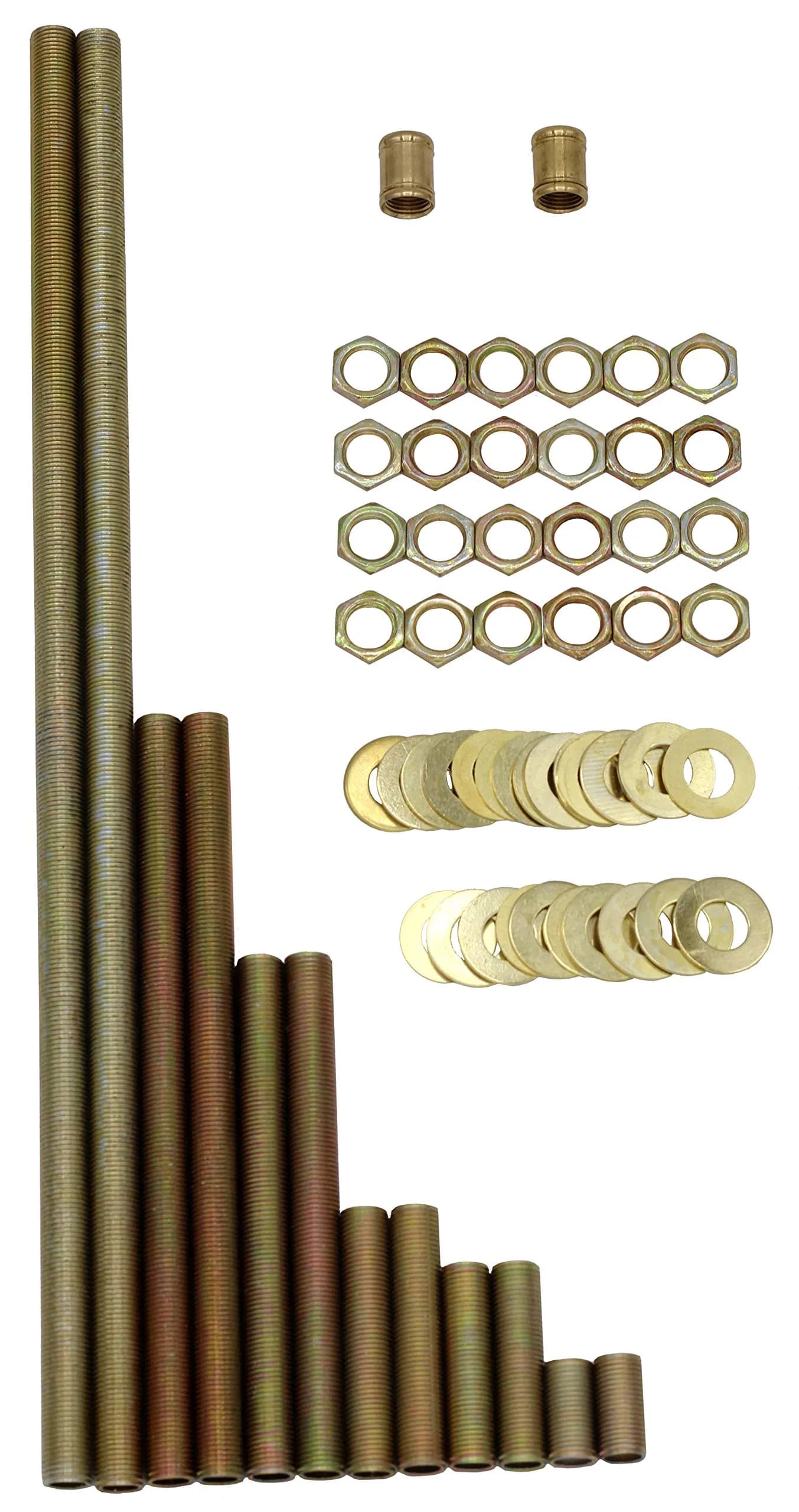 Creative Hobbies 64 Piece Lamp Repair Hardware Assortment Pack | Complete, Versatile & USA Imported - main product image