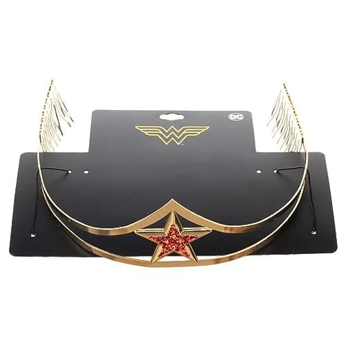 Bioworld Wonder Woman Cosplay Gold Tiara | Costume Headwear for Girls (OSFA) thumbnail 4