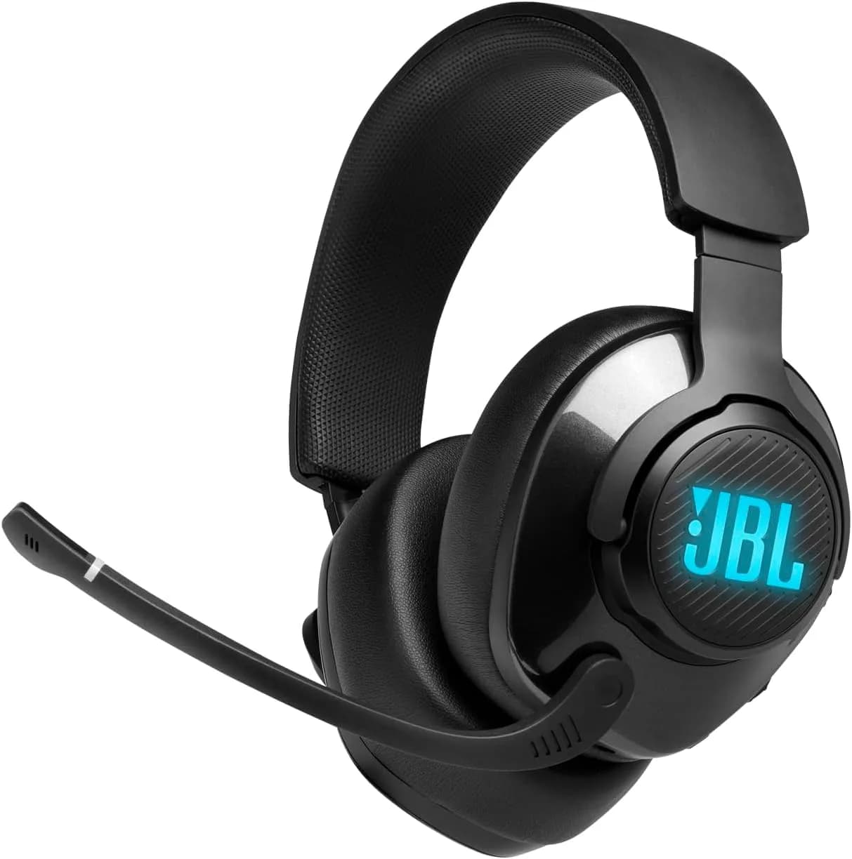 JBL Quantum 400 Wired Gaming Headset with Surround Sound & Mic | Over-Ear Comfort (110c) — Black