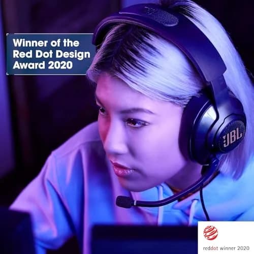JBL Quantum 400 Wired Gaming Headset with Surround Sound & Mic | Over-Ear Comfort (110c) thumbnail 8