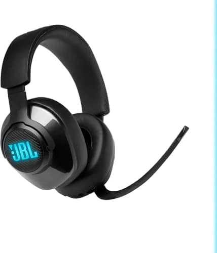 JBL Quantum 400 Wired Gaming Headset with Surround Sound & Mic | Over-Ear Comfort (110c) thumbnail 2