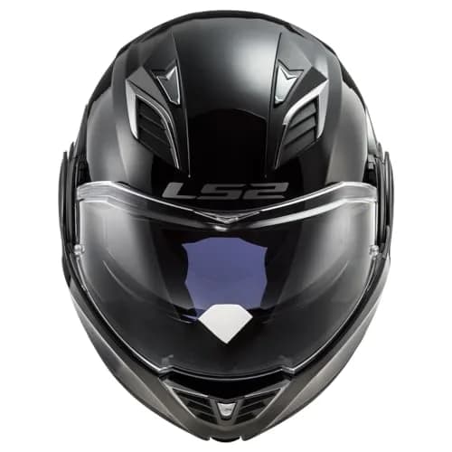 LS2 Helmets Valiant II Modular Helmet (Gloss Blackout - X-Small) | DOT Approved, Lightweight & Aerodynamic thumbnail 5