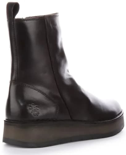 Fly London Womens Reno053fly Ankle Boot, Black, 9 UK | Casual Winter Boot with Leather Comfort thumbnail 3