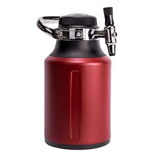 GrowlerWerks uKeg Go Carbonated Growler 64 oz | Keeps Beverages Fresh & Cold for Weeks thumbnail 1