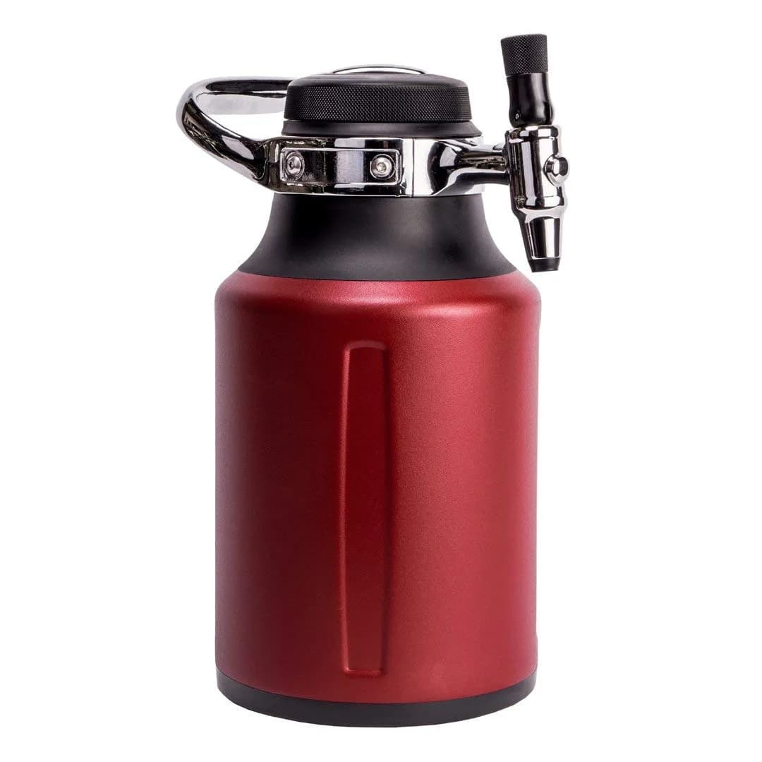 GrowlerWerks uKeg Go Carbonated Growler 64 oz | Keeps Beverages Fresh & Cold for Weeks - main product image