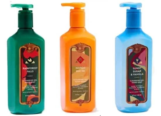 Bath & Body Works Assorted 5 Pack Gentle Foaming Hand Soap | Nourishing Vitamin E & Aloe (80 Fl Oz) thumbnail 3