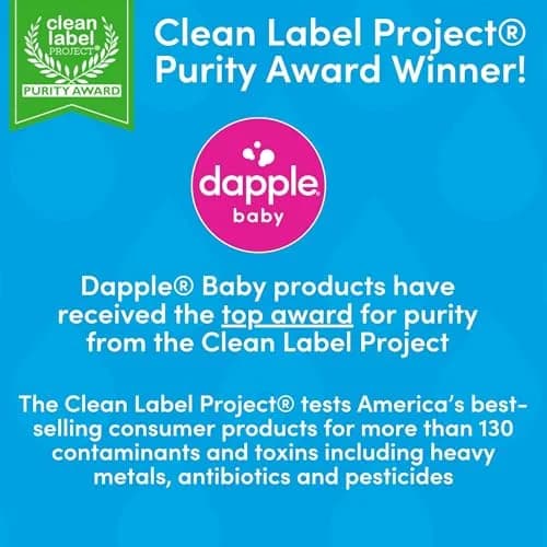 Dapple Baby Breast Pump Wipes, Fragrance-Free & Plant-Based, 25 Count (709ml / 25 Wipes) | Hypoallergenic for Sensitive Skin thumbnail 7