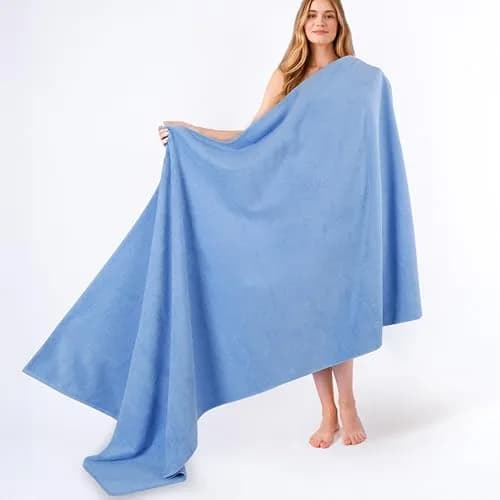 American Soft Linen 100% Cotton Turkish Towels 40x80 XL Bath Sheet | Luxury, Oversized & Quick-Dry thumbnail 1