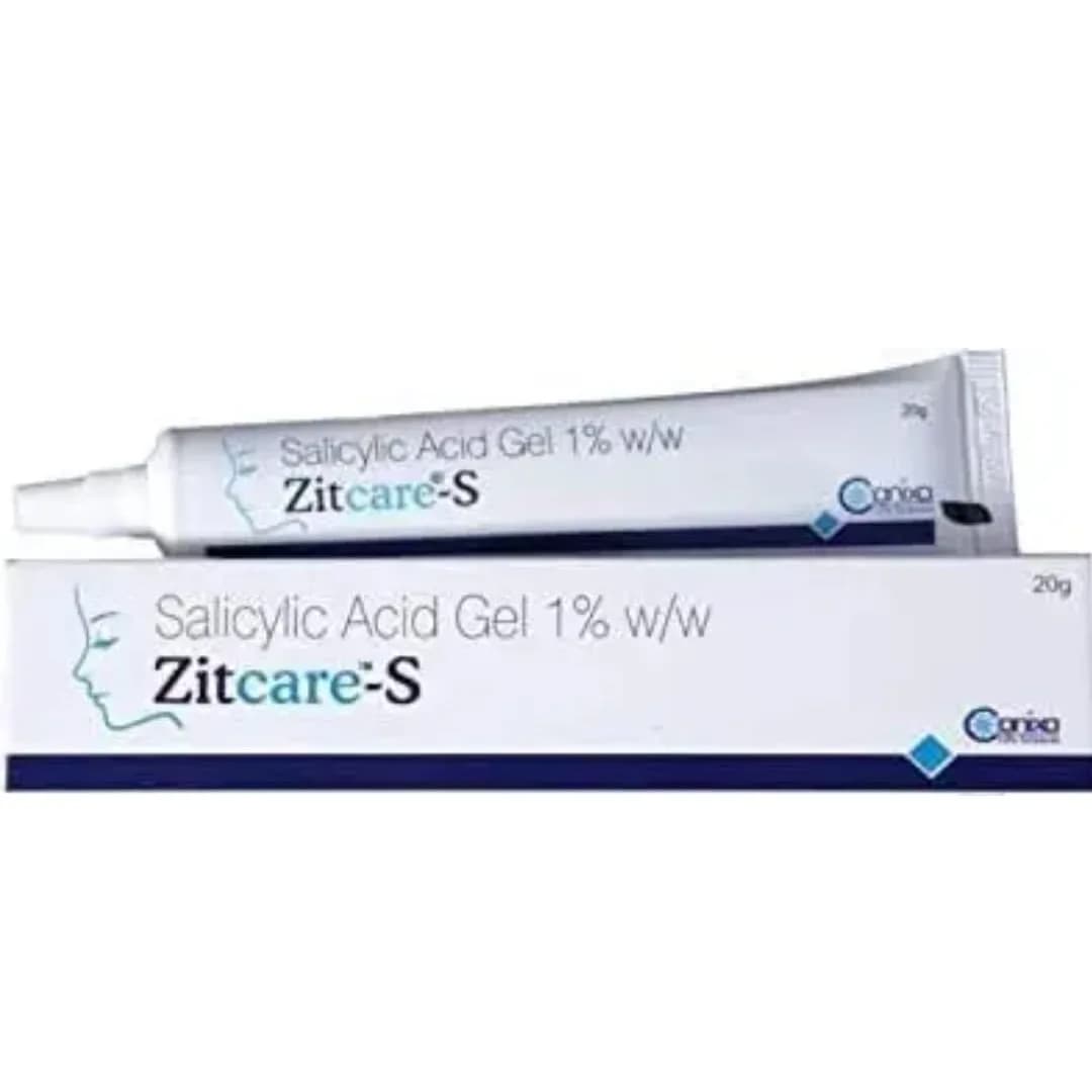 CANIXA Zitcare-S Gel Cream 20gm | Acne Treatment for Comedonal & Papulopustular Acne - main product image