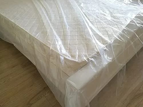 ComfortHome Mattress Bag Queen King Size 1.5 Mil Thick Clear | For Moving and Storage thumbnail 6