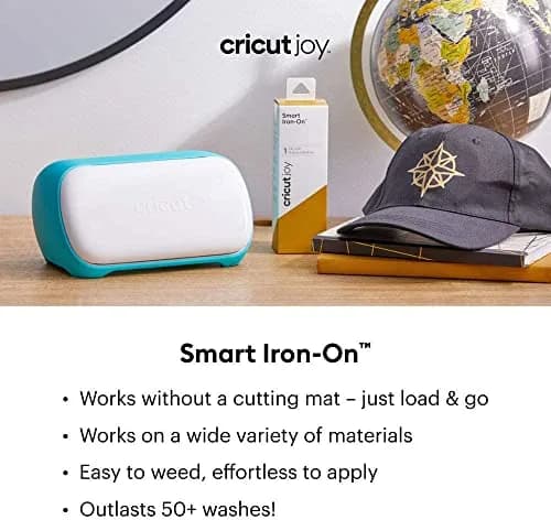 Cricut Smart Iron On (5.5in x 24in, Translucent Blue) for Joy Machine | Matless Cutting & Repeated Use thumbnail 3