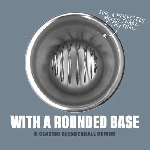 BlenderBottle Strada Insulated Stainless Steel Shaker Cup 710ml (24oz) with Wire Whisk | Keeps Drinks Cold 24 Hours thumbnail 4