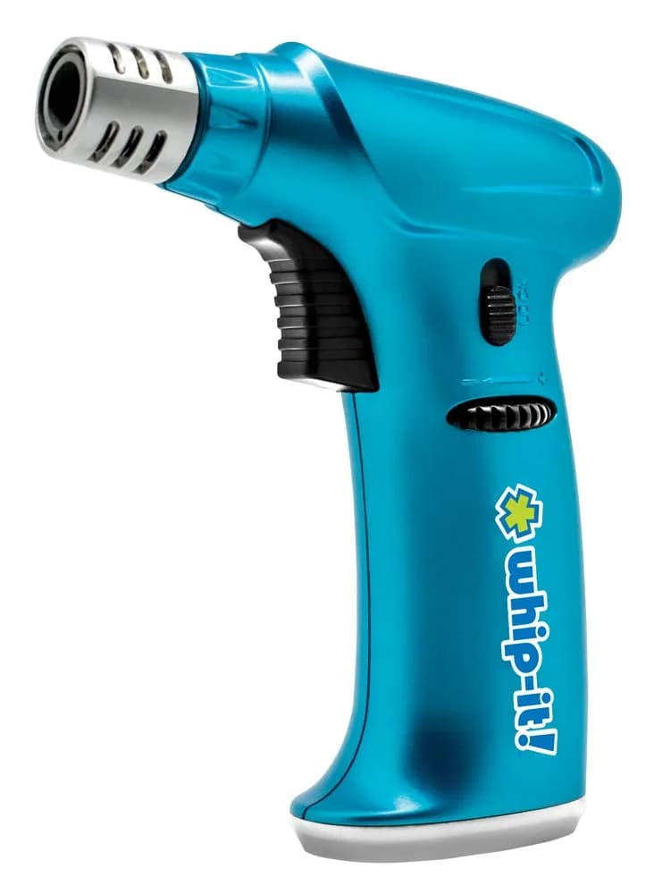 Whip-It! Stealth Torch Blue Kitchen Torch with Adjustable Flame & Safety Lock - main product image